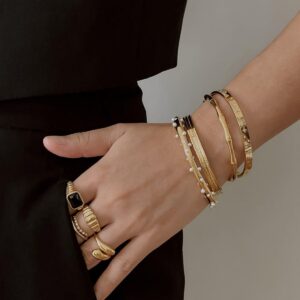 Pulsera en Oro 18 Kilates Esclava de 70mm